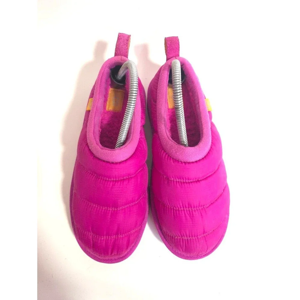 UGG Tasman LTA Puffer Slippers Rock Rose Taffy Pink Womens Size 4 Authentic